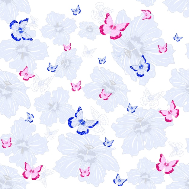 Vector summer pattern