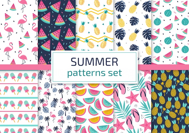 Summer patterns set