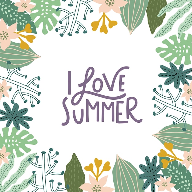 Summer quotes card