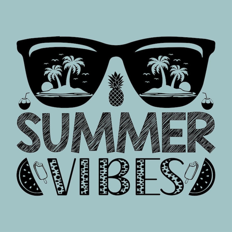 वेक्टर summer quotes svg design
