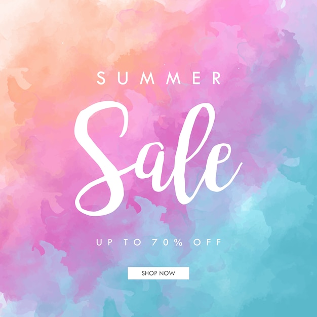 Summer sale background