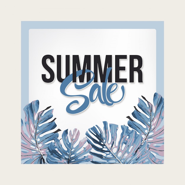 Summer Sale Banner.