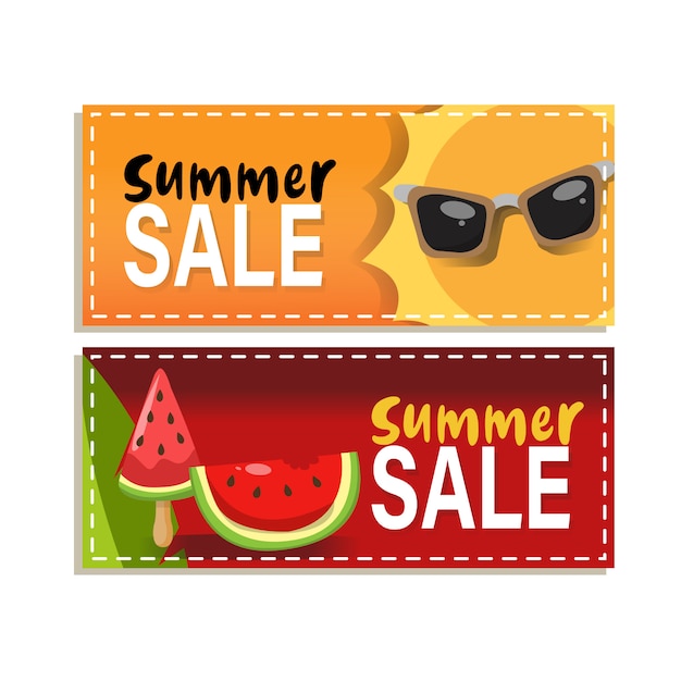 Summer Sale Banners set