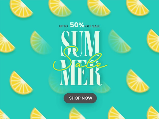 Summer Sale Concept.