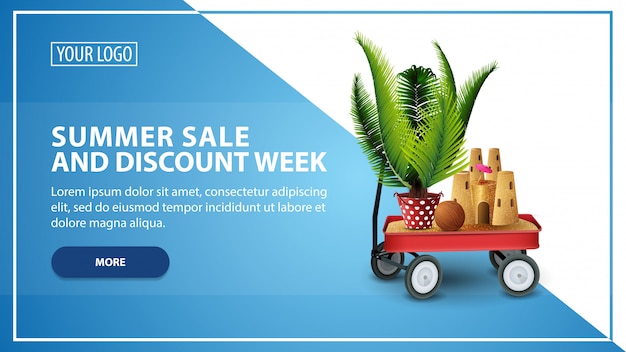 Summer sale and discount week