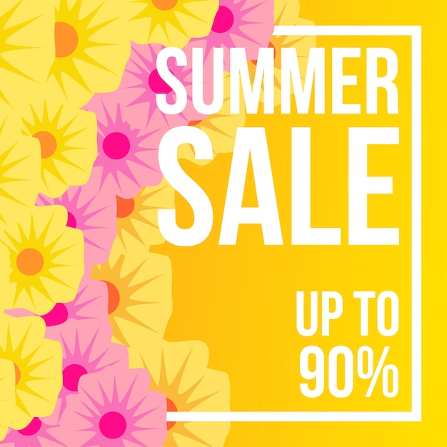 Summer sale flower blossom