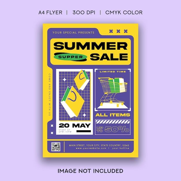 Summer Sale Flyer