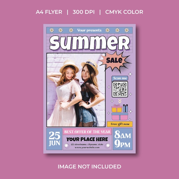 Summer sale Flyer