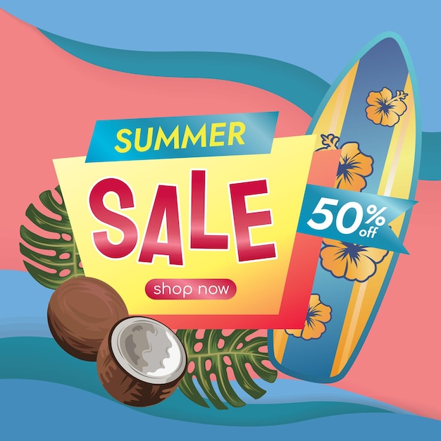 summer sale promotion for shopping no holidays