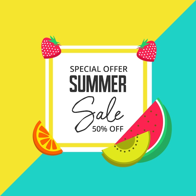 Summer sale special offer