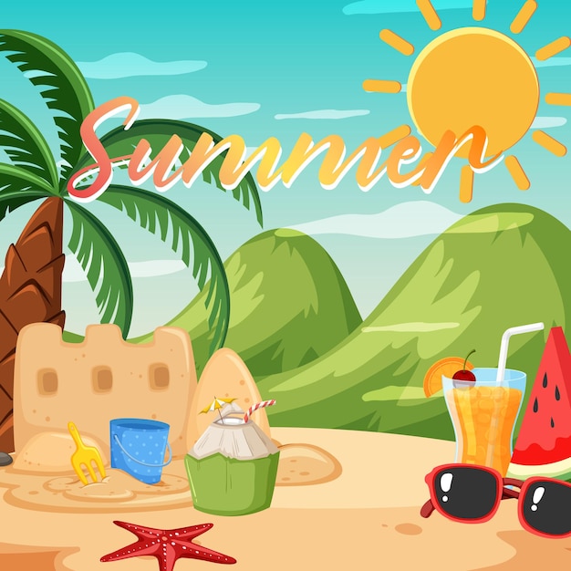 Summertime Scene Images - Free Download on Freepik