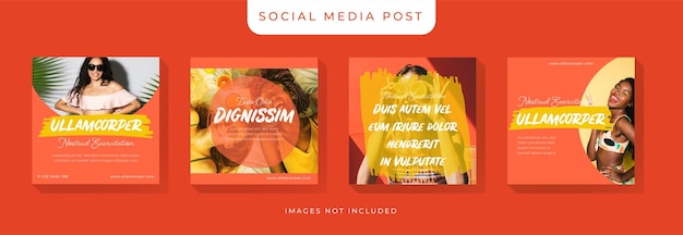 Summer Social Media Template