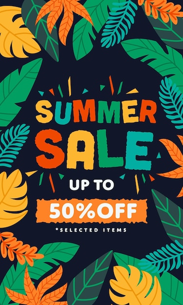 Summer Special Offer Sale Banner Template