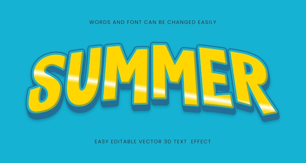 Summer style text