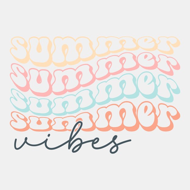 Vector summer sublimation design bundle