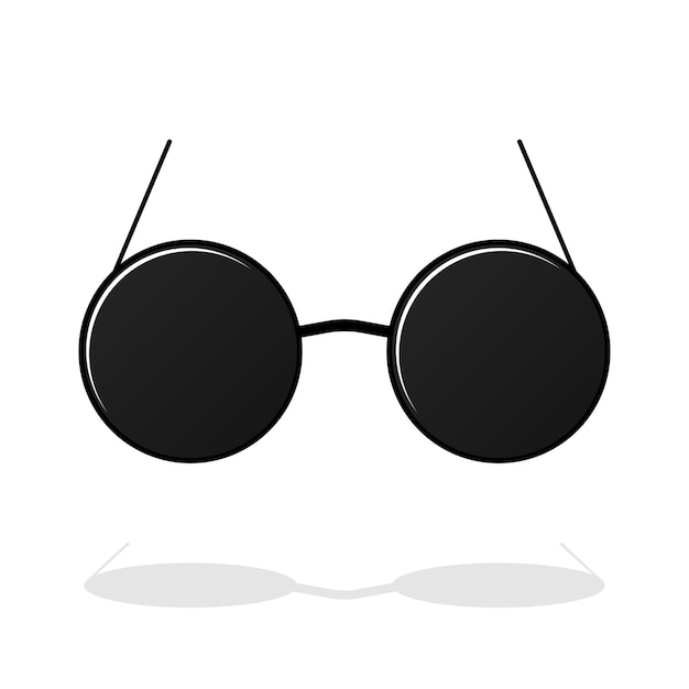 Summer Sunglasses isolated on white Vector Illustration
