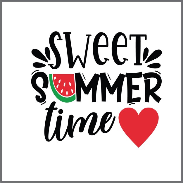 Summer SVG Beach Life Svg t-shirt typografie vectorontwerp