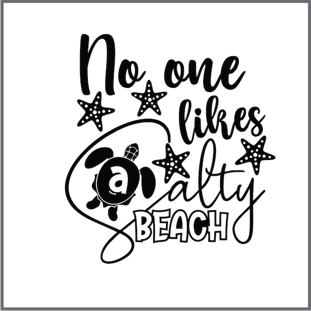 Vector summer svg beach life svg t shirt typography vector design