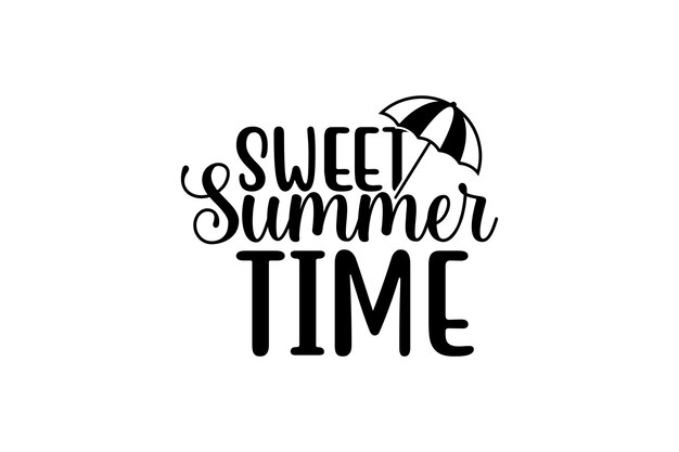 Vector summer svg design