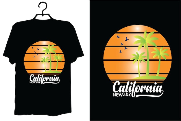 Summer t shirt design vector