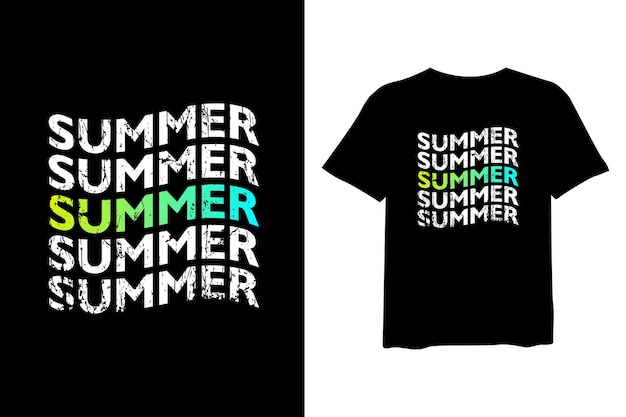 summer t shirt design