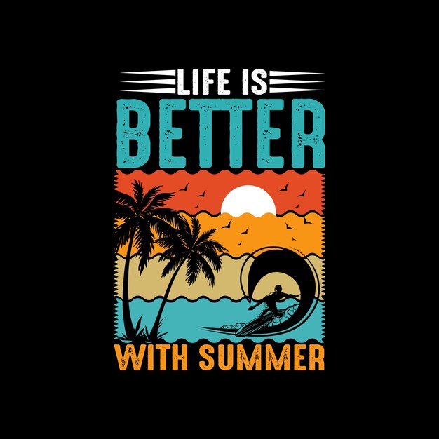 Summer T-shirt Design