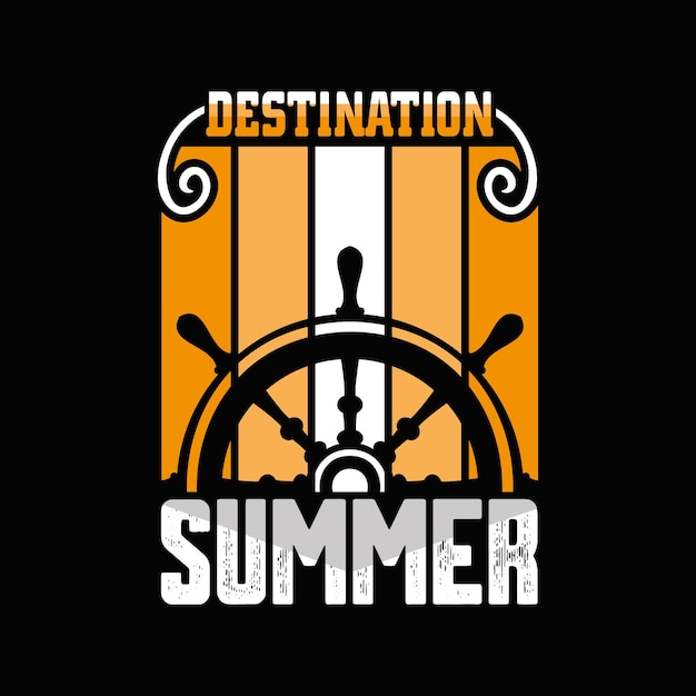 Summer t-shirt design