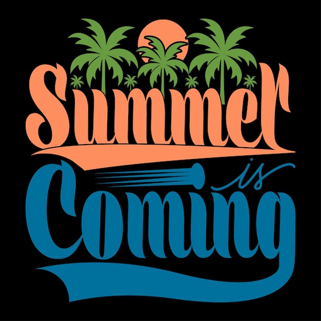 여름 티셔츠 디자인