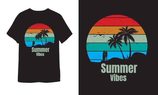 summer t shirt designgraphic design