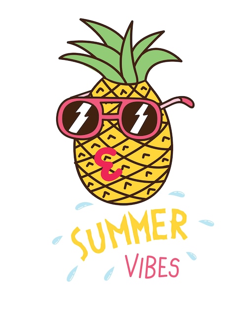 Summer themed t shirt design