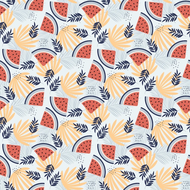 Summer tropical pattern