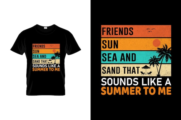 Summer TShirt Design or Summer poster Design Summer Quotes Summer Typography