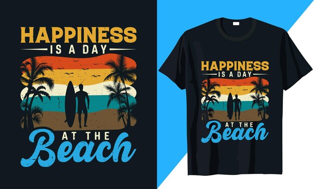 Summer tshirt design vector for summer vacation