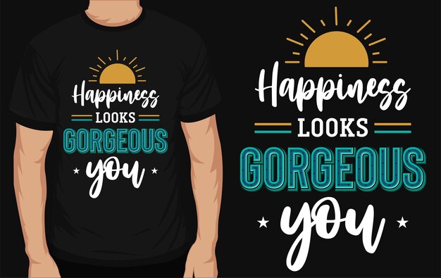 Vector summer typographic tshirt design