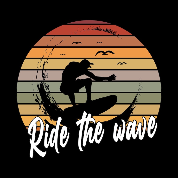 Vector summer typography vector tshirt design