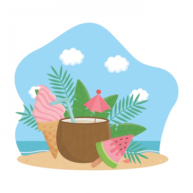 summer and vacation