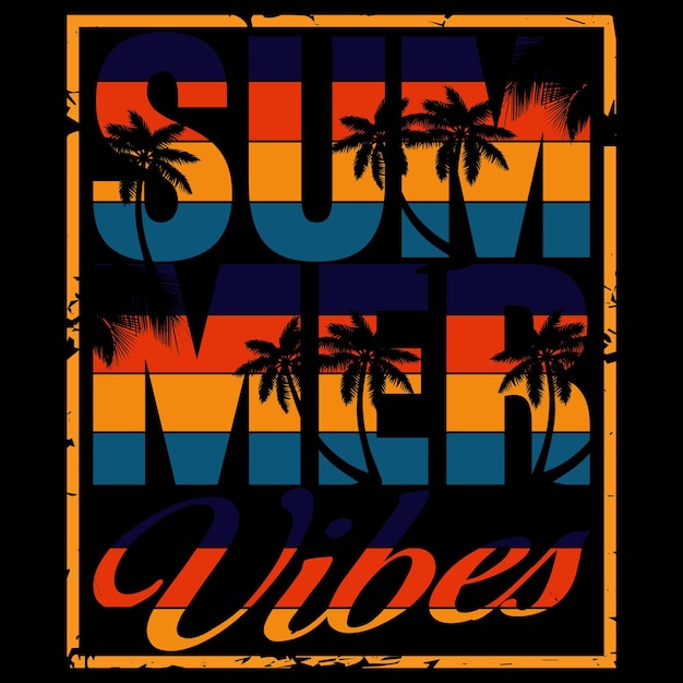 summer vector surf shop t shirt designs