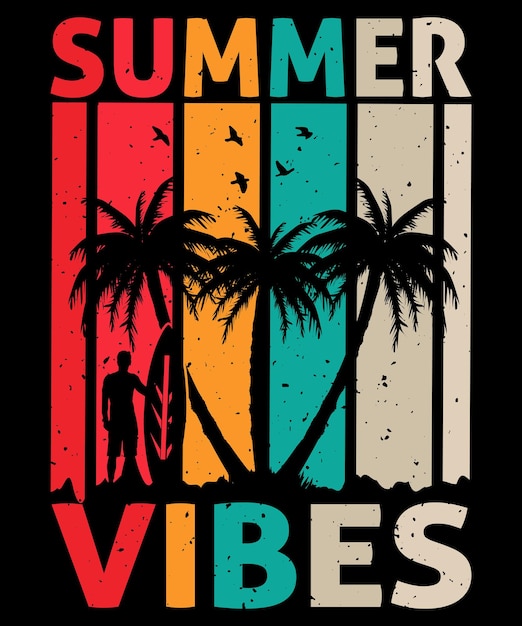 Summer t-shirt design di vibes