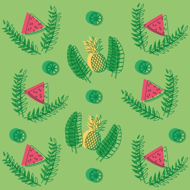 Summer wallpaper pattern