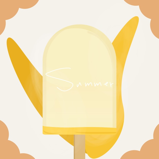 SummerStyle bananen ijslolly's