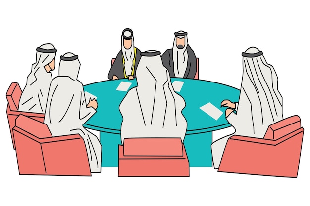 Summit meeting of arab kings and sheiks