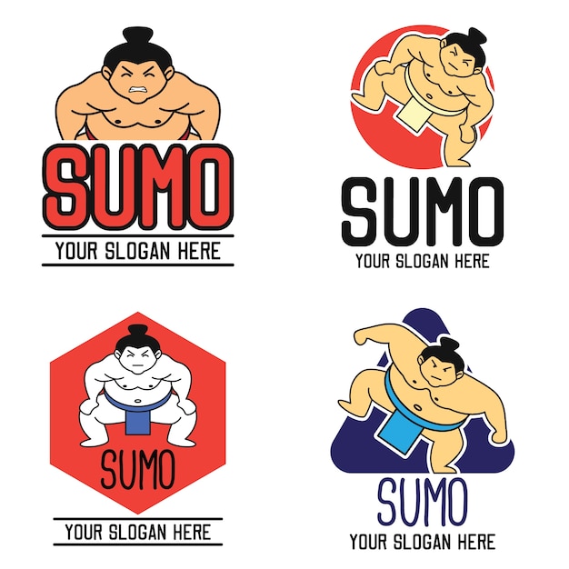 Vettore logo sumo