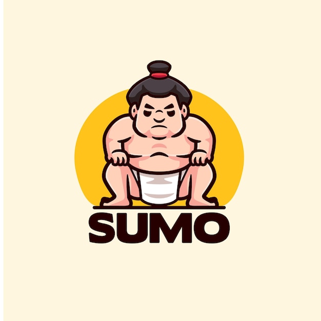 スモマスコット カートゥーンキャラクター ロゴデザイン
