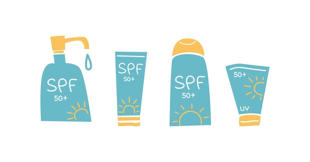 태양 및 자외선 차단 제품 Sunscreen Spf 화장품