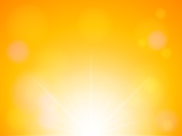 Vector sun background