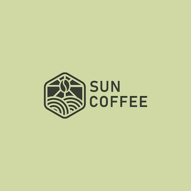 Logo del caffè del sole