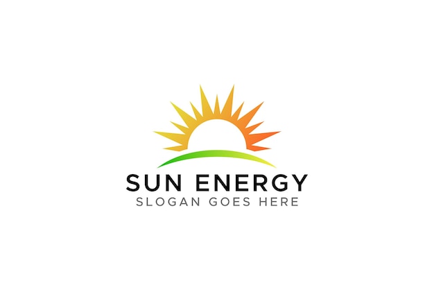 Sun Energy Abstract Business Logo