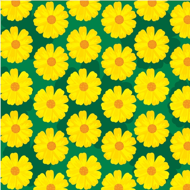 Sun Flowers-patroon