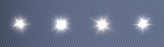 Sun glare is a translucent glow with a special light effectVector motion blur of glowing highlights