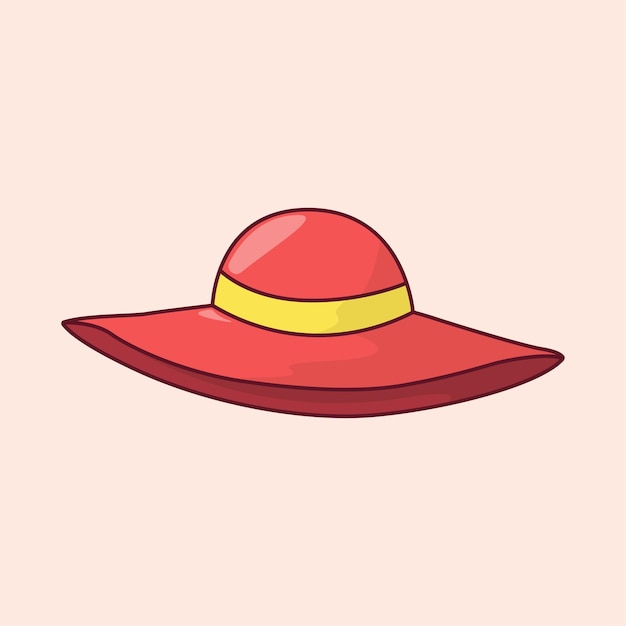 sun hat icon summer icon set illustration elements